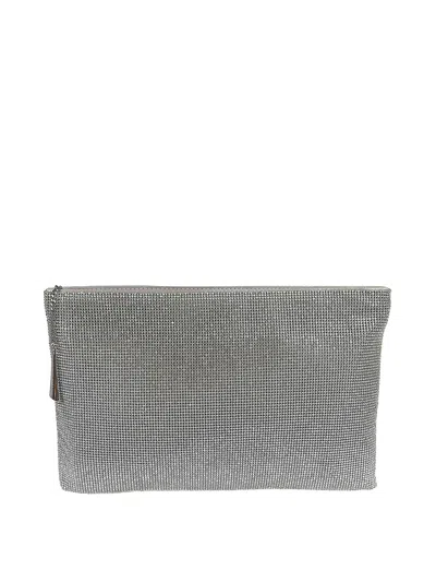 Benedetta Bruzziches Women's Silver-tone Embellished Zippered Bag In Multicolor