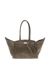 Benedetta Bruzziches Mame Everyday Top Handle Shoulder Bag In Gray