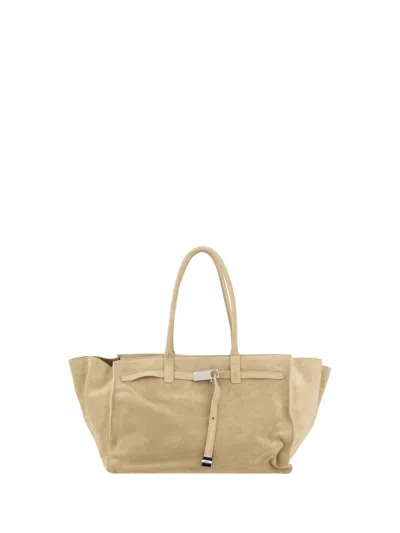 Benedetta Bruzziches Women Mame La Petite Bag Shoulder Bag In Neutral
