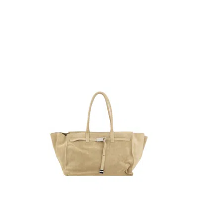 ハンドバッグ BENEDETTA BRUZZICHES MAME LA PETITE NIGHTLY HANDBAG Benedetta Bruzziches La Petite Mame Tote Bag | Brown | FARFETCH