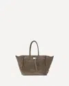 Benedetta Bruzziches Brown Calf Leather Bos Taurus Shoulder Bag In Brown