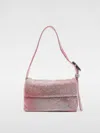 Benedetta Bruzziches Vitty La Mignon Embellished Shoulder Bag In Cyclamen