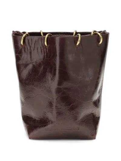 Benedetta Bruzziches Mini Doudou Petite Bucket Bag In Brown