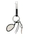 Benedetta Bruzziches Mirror Charm Keyring In Gold