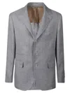 Benedetta Bruzziches Multi-pocket Regular Plain Blazer In Black