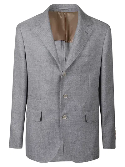 Benedetta Bruzziches Multi-pocket Regular Plain Blazer In Black