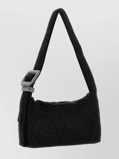 Benedetta Bruzziches Petite Mignon Shoulder Bag In Black