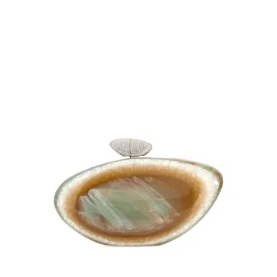 Benedetta Bruzziches Printed Pvc Armonia Clutch