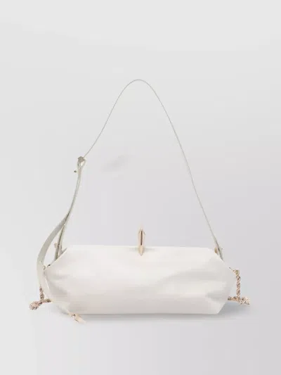 Benedetta Bruzziches Rectangular Chain Detail Shoulder Bag