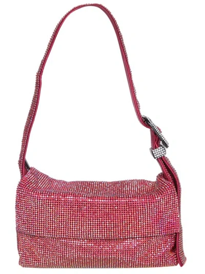 Benedetta Bruzziches Red Crystal Embellishment Bag