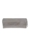 Benedetta Bruzziches Small Vittissima Spectre Crystal Bag In Gray