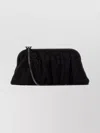 Benedetta Bruzziches Black Rhinestones Knit Venus La Grande Clutch