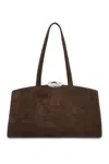 Benedetta Bruzziches Serena Shoulder Bag In Brown
