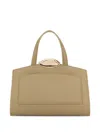 Benedetta Bruzziches Cappuccino Leather Serena La Petite Handbag In Neutral