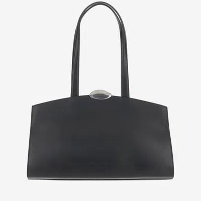 Benedetta Bruzziches Serena Leather Bag In Black