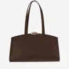 Benedetta Bruzziches Serena Leather Bag In Brown