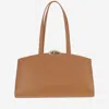 Benedetta Bruzziches Convenient And Versatile Serena Shoulder Bag In Marrone Chiaro