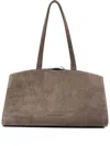 Benedetta Bruzziches Structured Calfskin Handbag With Metallic Clasp