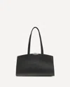 Benedetta Bruzziches Womens Nightly Serena Leather Shoulder Bag In Black