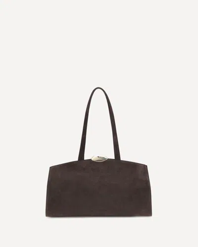 Benedetta Bruzziches Serena Shoulder Bag In Brown