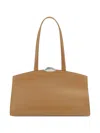 Benedetta Bruzziches Convenient And Versatile Serena Shoulder Bag In Neutrals