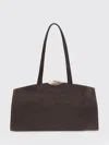 Benedetta Bruzziches Serena Shoulder Bag In Brown