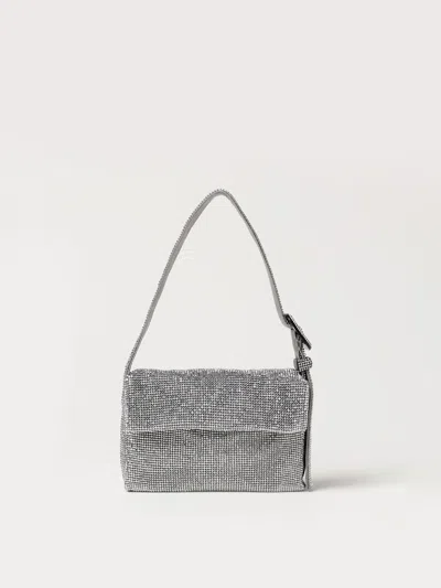 Benedetta Bruzziches Vitty La Mignon Shoulder Bag In Grey