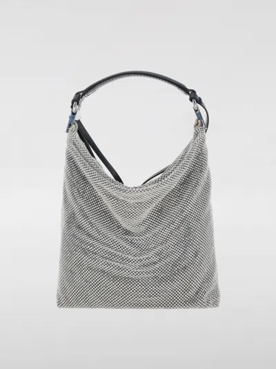 BENEDETTA BRUZZICHES SHOULDER BAG BENEDETTA BRUZZICHES WOMAN COLOR SILVER,G09216061