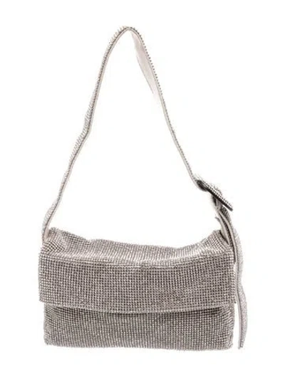 Pre-owned Benedetta Bruzziches Shoulder Bag In Silver