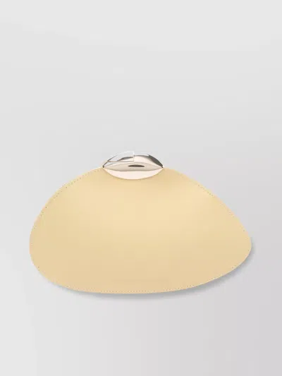 Benedetta Bruzziches Shoulder Bag With Unique Shape And Detachable Strap