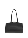 Benedetta Bruzziches Womens Nightly Serena Leather Shoulder Bag In Black