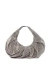 Benedetta Bruzziches Silk Tote Bag In Gray