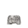 Benedetta Bruzziches Mini Chain-strap Clutch Bag In Silver