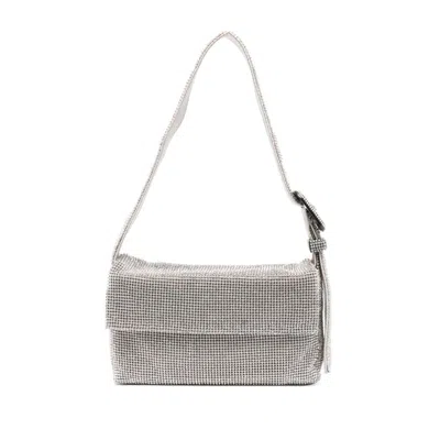 BENEDETTA BRUZZICHES SILVER SHOULDER BAGS