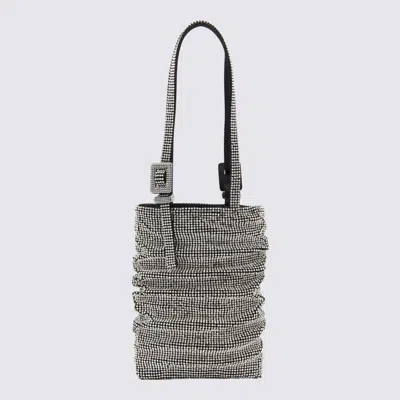 Benedetta Bruzziches Silver-tone Silk Blend Lollo Handle Bag In The World Is Not Enough