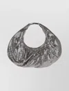 Benedetta Bruzziches Slouchy Metallic Mesh Shoulder Bag