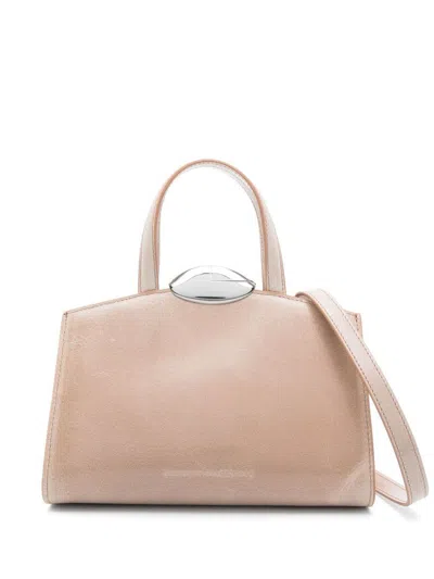 BENEDETTA BRUZZICHES BENEDETTA BRUZZICHES SMALL BEIGE SERENA SHOULDER BAG