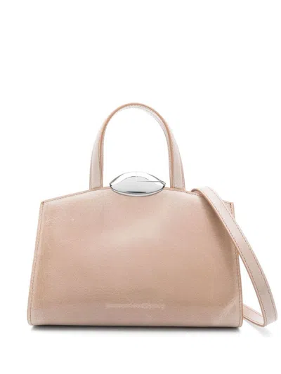 Benedetta Bruzziches Small Beige Serena Shoulder Bag In Leather
