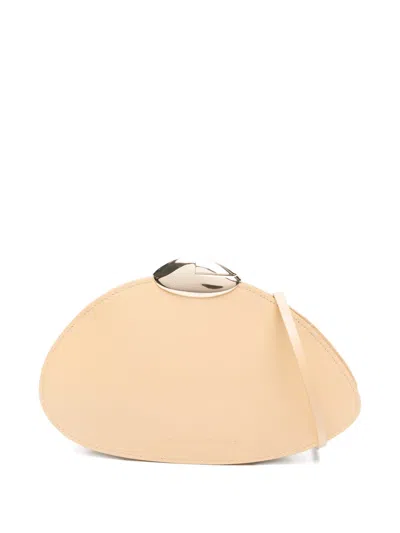Benedetta Bruzziches Small Belle De Jour Crossbody Bag In Neutral