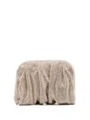 Benedetta Bruzziches Small Venus Clutch Bag In Gold