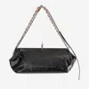 Benedetta Bruzziches Sophia Leather Shoulder Bag In Black