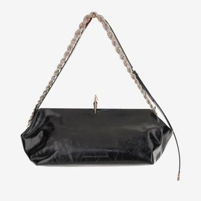 Benedetta Bruzziches Sophia Leather Bag In Black