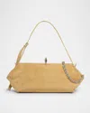 Benedetta Bruzziches Sophia Suede Shoulder Bag