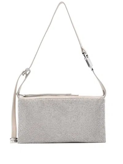 Benedetta Bruzziches Syster James Bond Shoulder Bag In Silver