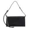 Benedetta Bruzziches Embellished Rectangular Shoulder Bag In Black