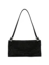 Benedetta Bruzziches Tasche Crystal-embellished Mini Bag In Black