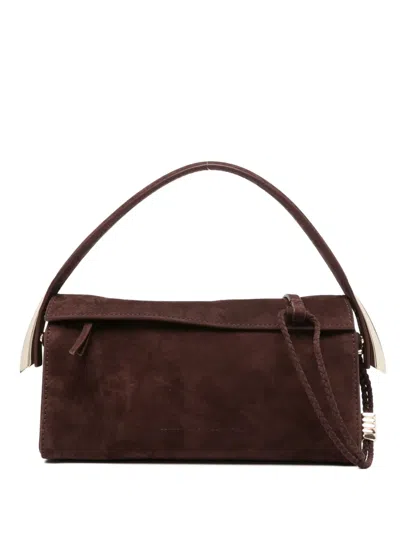 Benedetta Bruzziches Top-handle Satchel Bag In Brown
