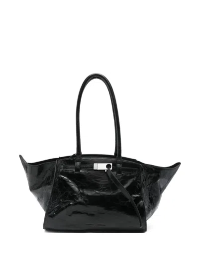 Benedetta Bruzziches Top Handle Tote Bag In Black