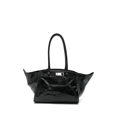 Benedetta Bruzziches Top Handle Tote Bag In Black