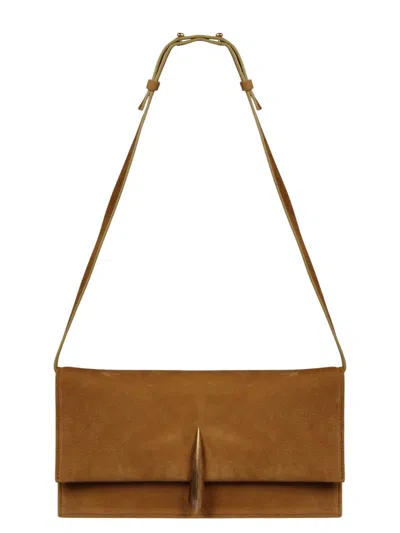 Benedetta Bruzziches Una Nessuna Centomila Amber Shoulder Bag In Beige